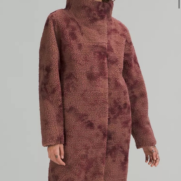 Lululemon fleece long coat - Picture 2 of 5